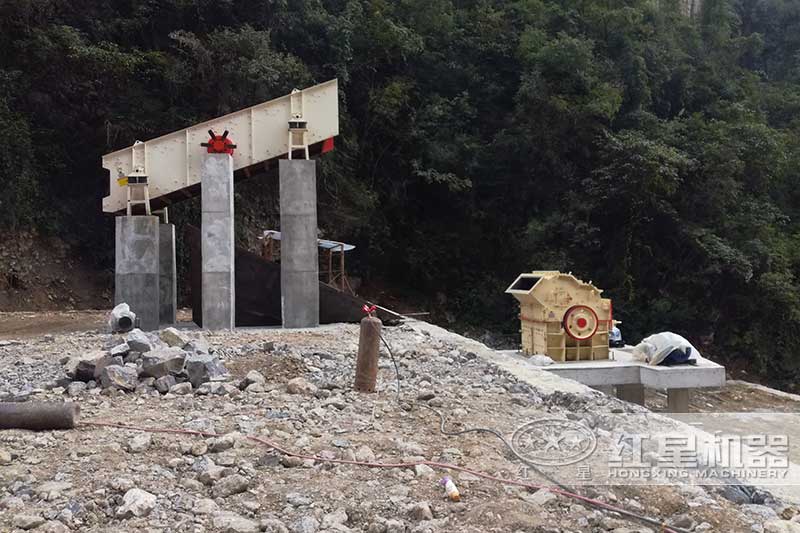 細碎制砂機現場 細碎制砂機現場