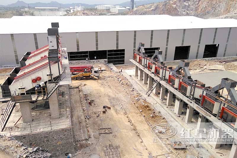 圓振動篩現場 圓振動篩現場